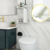 Autocolante de Perete Rezistente la Ulei 40cm Tapet Impermeabil Marmură Autoadeziv Removabil Hârtie de Contact pentru Baie Bucătărie Decor Acasă