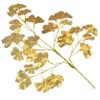 Gold & Silver Banyan and Ginkgo Leaves Fake Tree Branches for Wedding Decoration - Yellow Maple Leaves