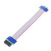Pci Expres X1 Pci E Riser Card Extender Extension Ribbon Flexible Relocate Ribbon Pcie Extension Cable Adapter