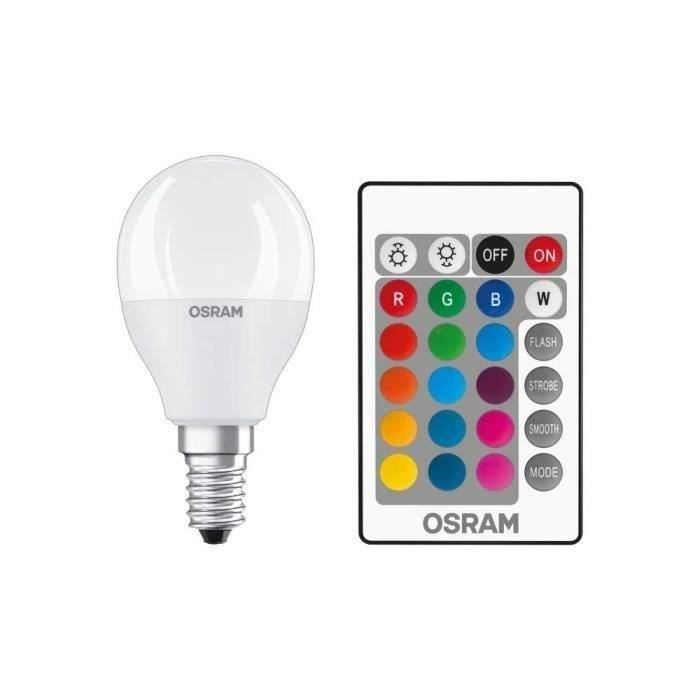 Osram LED Bulb Star+ Standard Rgbw Frosted + Heatsink 5.5w E14 - Warm White