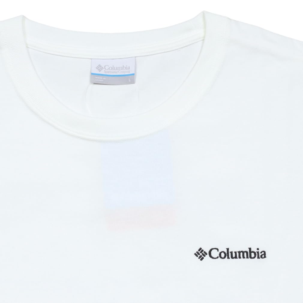 for size black x columbia208 [Columbia] Long-sleeved T-shirt men, M, purple, []