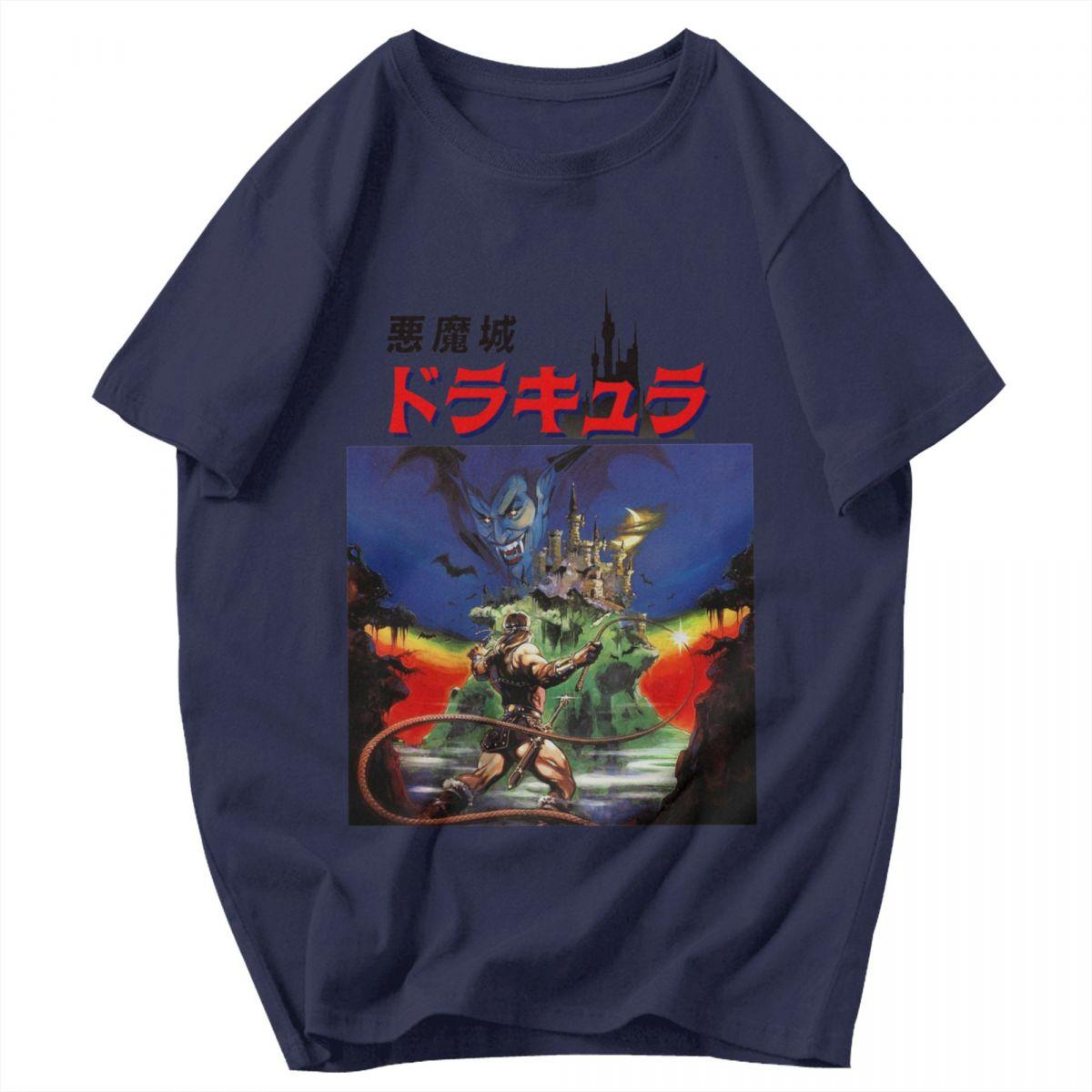 

Men T Shirt Castlevania Vampire Gifts Y2K Graphic Anime Unisex Tops T Shirts 4XL
