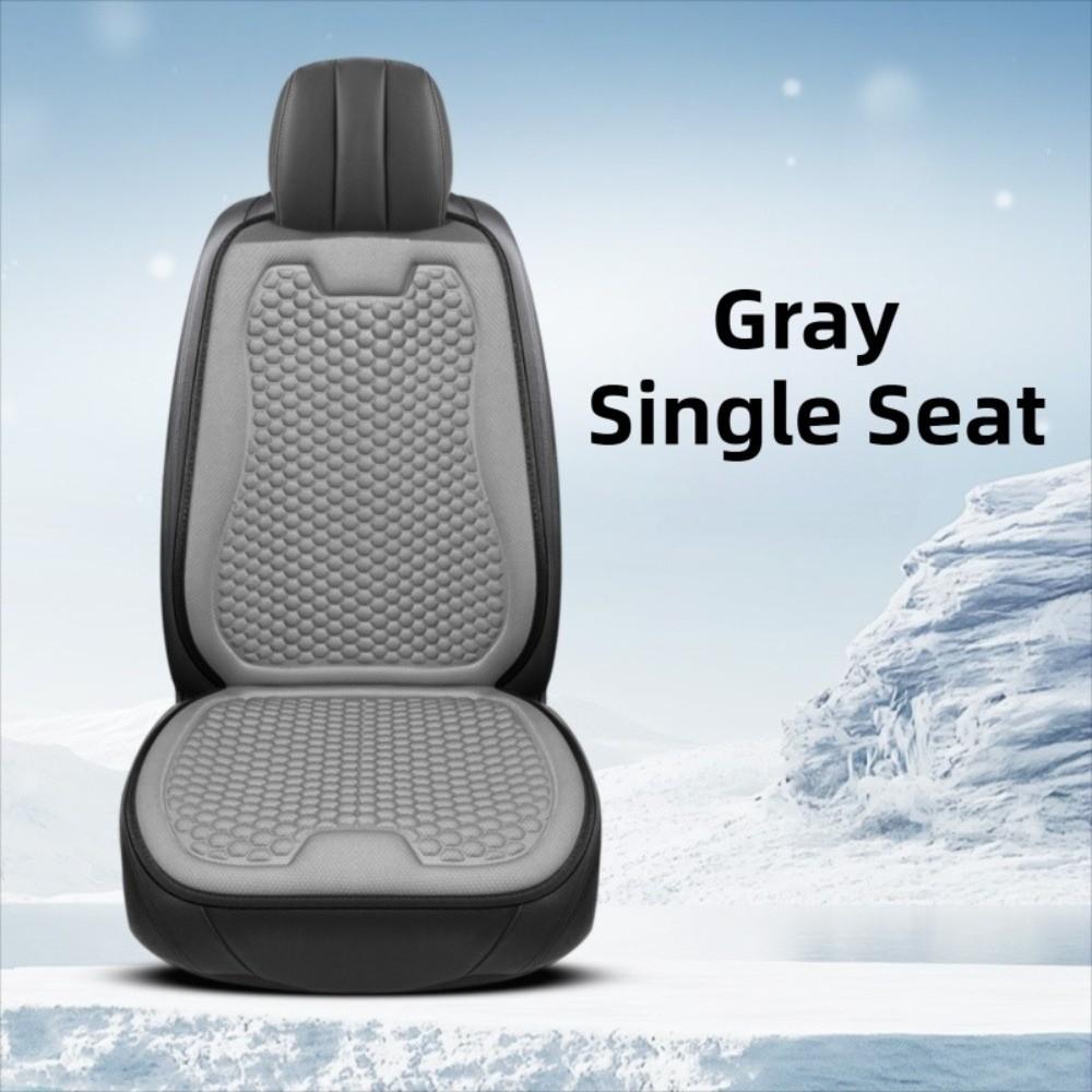 All Season Black Cool Sedan Seat Cushion Breathable Office Chair Cushion Auto