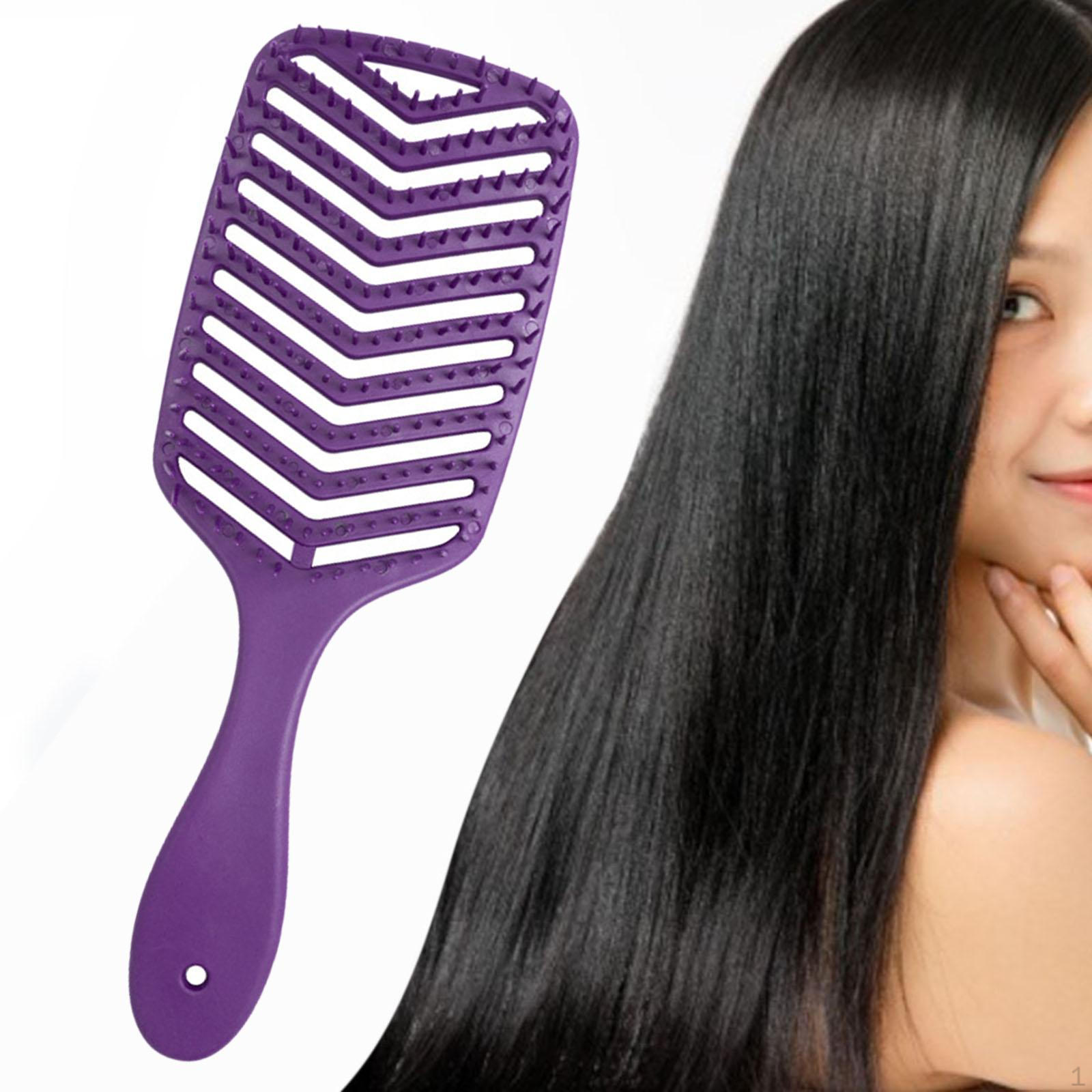 Curved Hair Brush Hairdressing Large Paddle Types Men