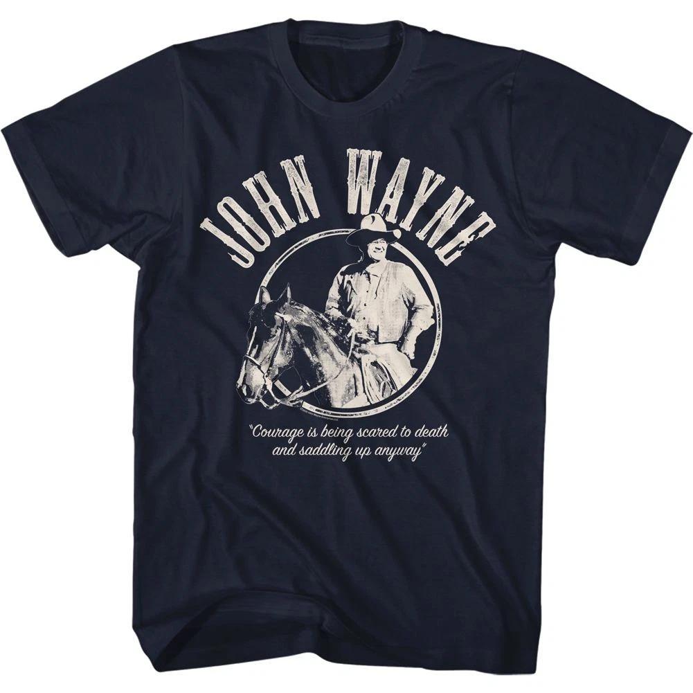John Wayne Courage Navy Icon Children s T-shirt 120