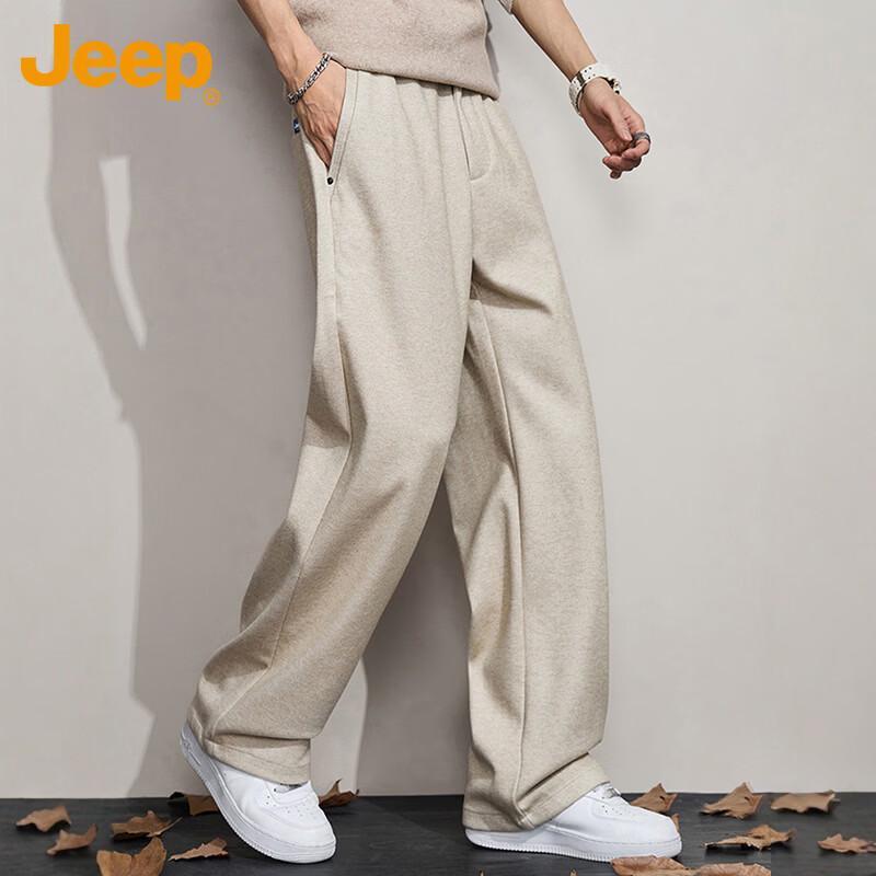 Jeep Мужские повседневные прямые брюки свободного кроя XL