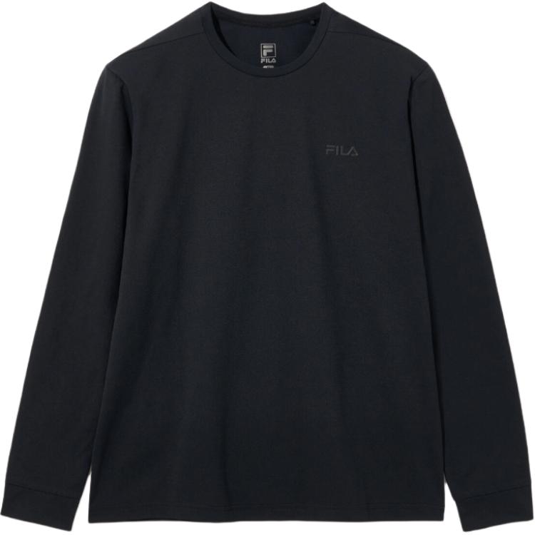 FILA T Shirts Unisex Black Crew Neck FS253RL02U001001 95/M