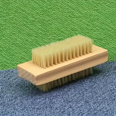 1Pc Double Sided Nail Brush Set - Natural Exfoliating Body Brush