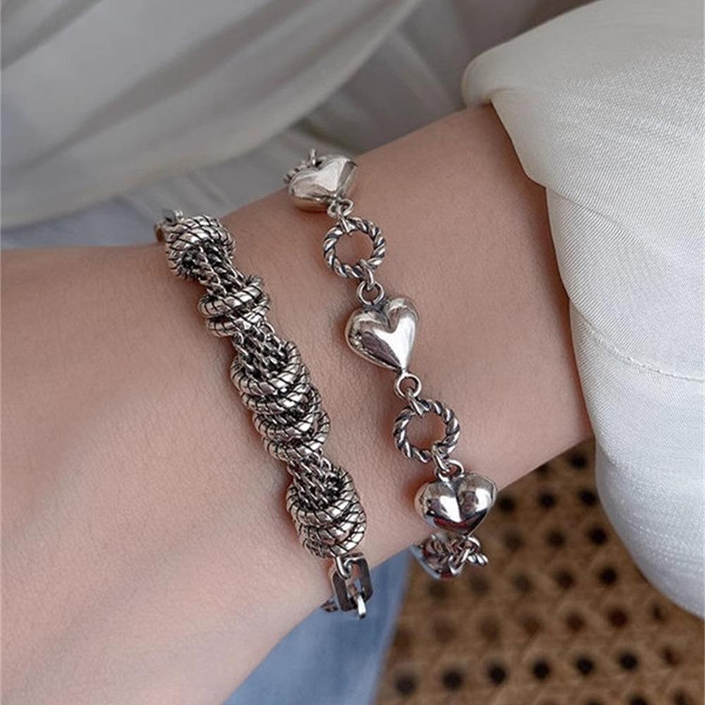 South Korea Dongdaemun chain love bracelet cold wind temperament jewelry