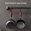 Special Deepened Non-Stick Frying Pan: Perfect for Hot Oil, Eggs, Baby Food & More; Multi-Functional Small Iron Milk Pot