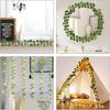 Eucalyptus Leaf LED String Lights for Wedding & Holiday Decoration