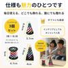 SALUDABLE Fidget Toy Pyramid Triangle Spiral Stress Relief Hand Play Toy of (Set 3)