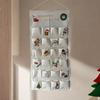 Christmas Advent Calendar Hanging Bag 24-Compartment DIY Fabric Storage Bag Christmas Decor Calendar Children's Gift  Holiday De