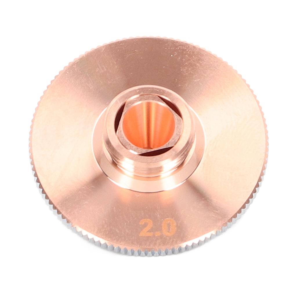 Cutting Nozzle 2 Layer   Copper Welding CNC Machine Industrial Parts Accessories