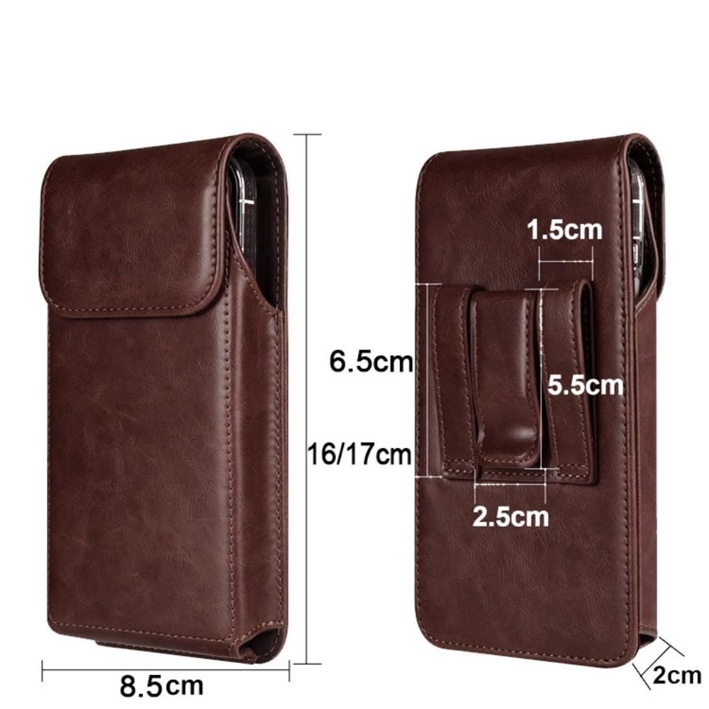 Belt Clip Sleeve Cell Phone Holder Magnetic Buckle Protective Waist Bag  Outdoor Wallet