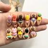 Schwimm-Athlet Magnet 6/11 Stück 3D Figur Kühlschrankmagnet Cartoon Bikini Frauen Küche Dekoration