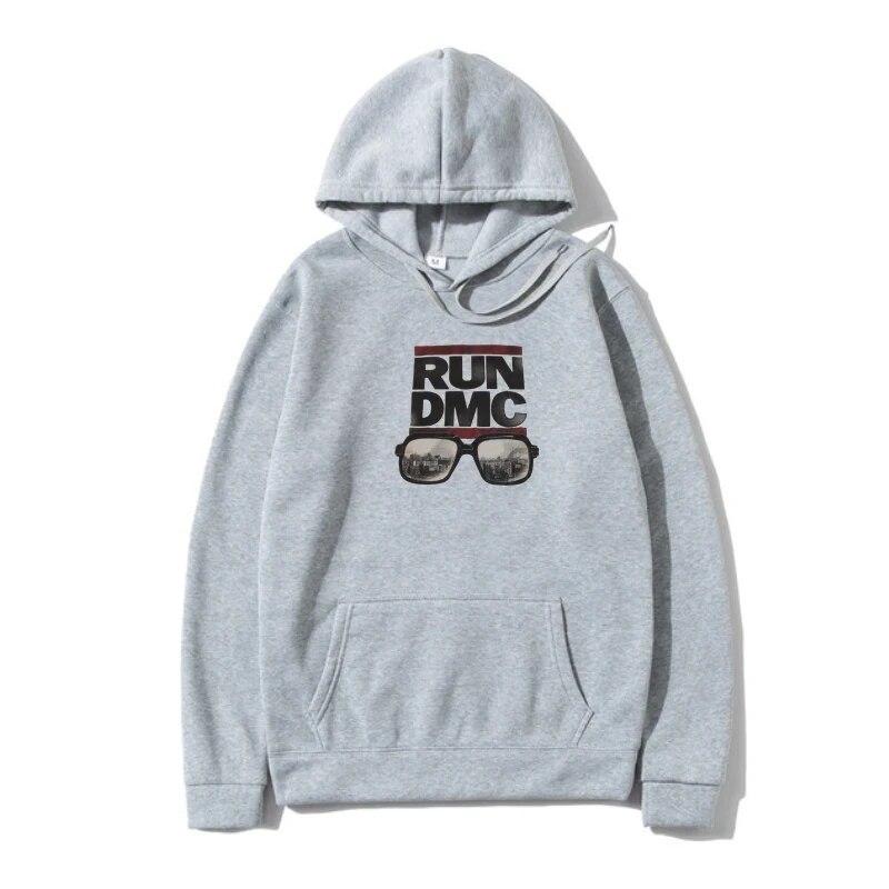 

Толстовки Run DMC Верхняя одежда с очками Толстовки с графическим принтом городского пейзажа Осенняя толстовка унисекс Y2k Женский пуловер с капюшоном Теплый унисекс Унисекс 2XL