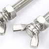 304 Stainless Steel Thumb Screw Set - Mixed Butterfly Bolts (DIN315)