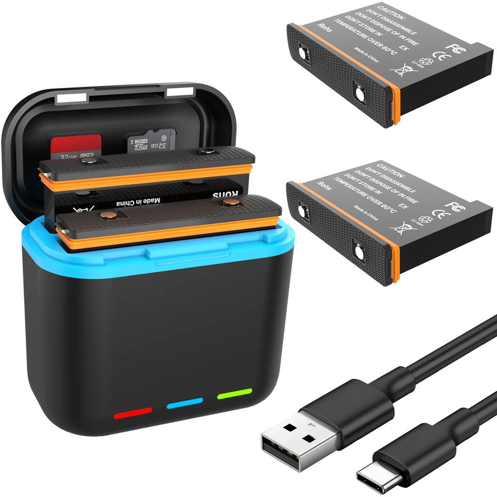 Insta360 X3 Fast Charging Box and Battery For Insta 360 ONE X3 Charger Hub 2 Ways Accessories