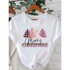 Trendy Tree Print, Stylish and Beautiful, 90s Style, New Year's Clothing, Women's Wear, Christmas Top, Holiday Graphic T-shirt