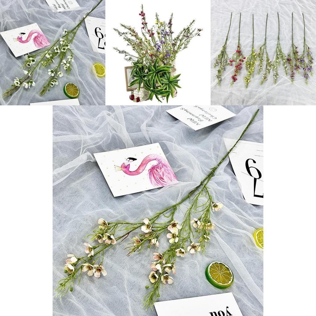 Silk Chimonanthus Praecox Branches Wedding Table Decor Artificial Flowers For Home And Event Styling