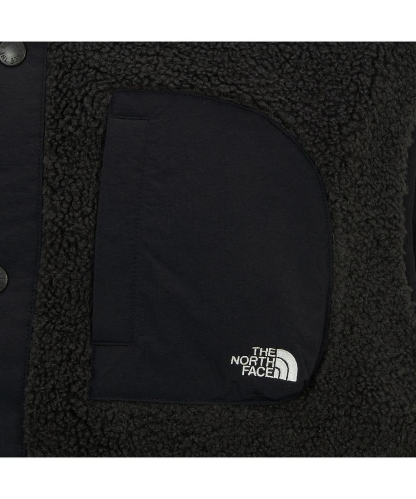 The North Face Nv4Fr57A Teddy Fleece Vest Charcoal