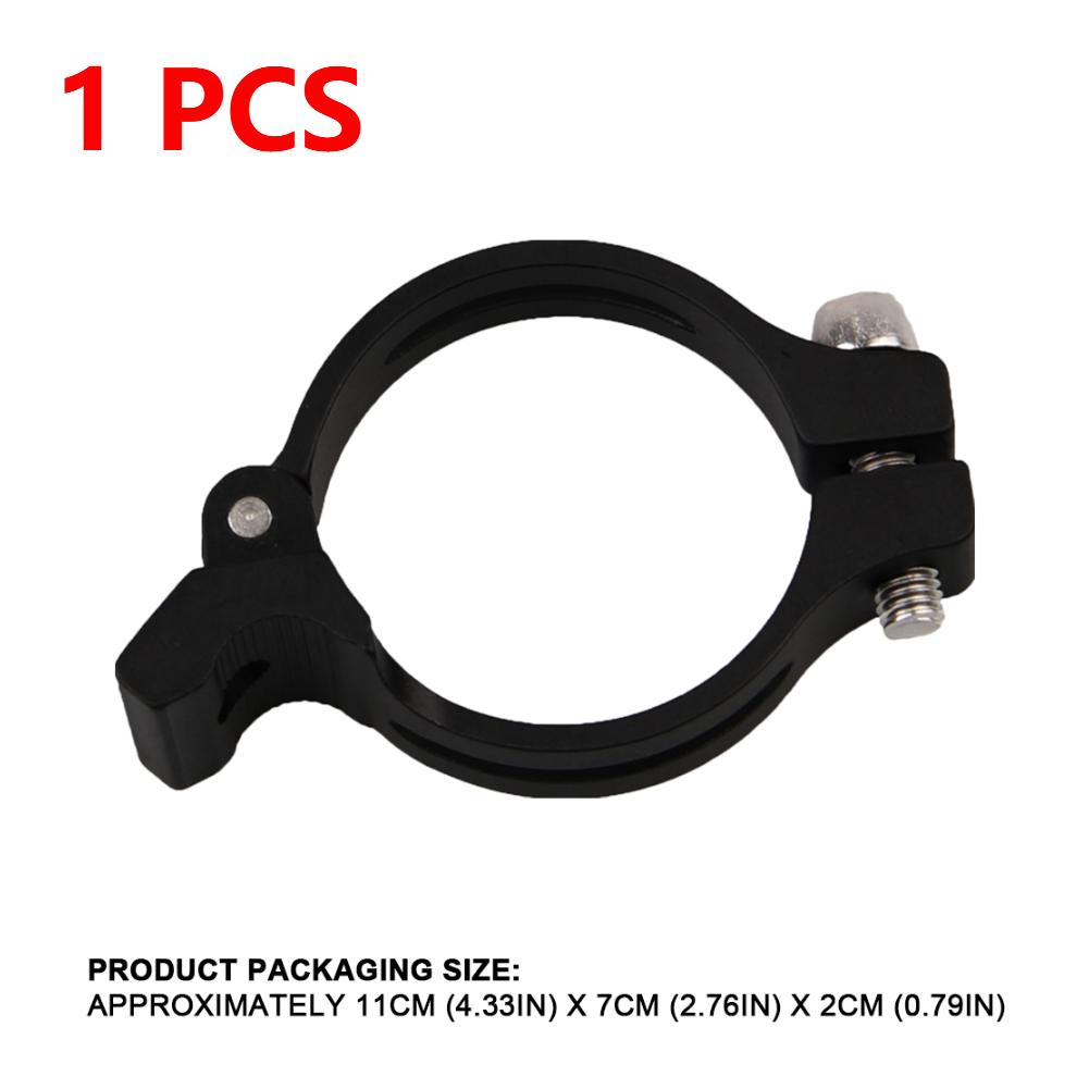Bicycle Front Derailleur Clamp Adapter 34.9mm Bike Hanging Front Derailleur Braze-On Convertor Aluminum Alloy Bike Accessories 1 PCS
