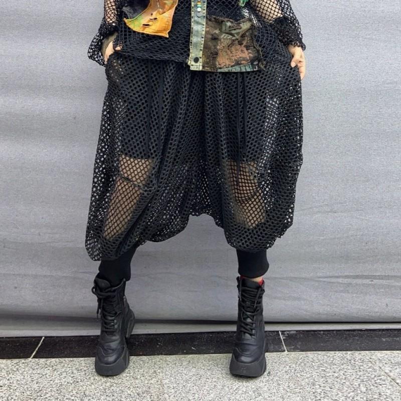 Womens Street Style Denim Patchwork Sunscreen Hooded Cardigan Cropped Pants Set