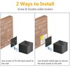 LED Wall Sconce Remote Control Dimmable RGB Lamp Up Down Wall Mount Lights Rechargeable Battery Cordless Light Home Decor