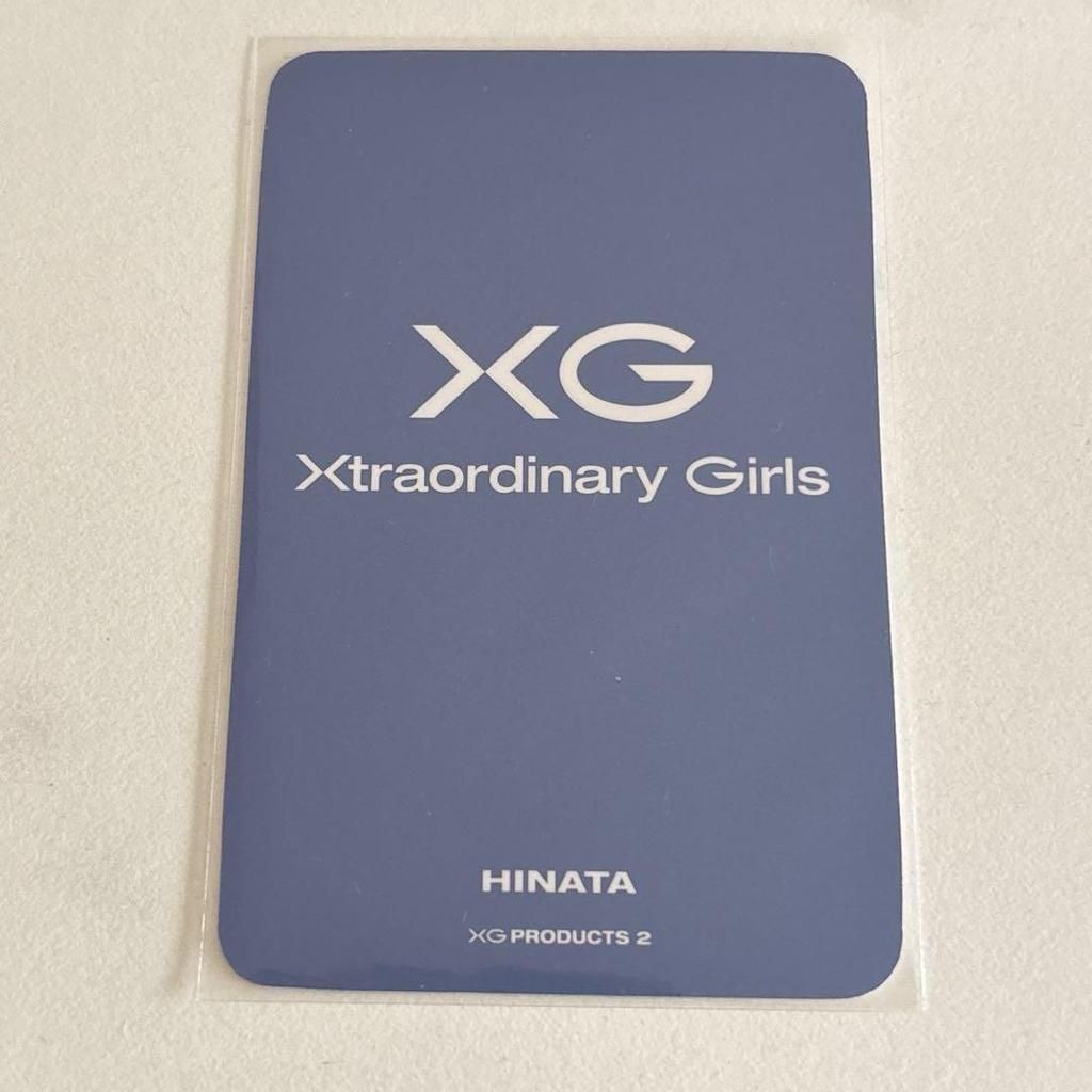 [USED] XG Product2 Showcase Venue Exclusive Hinata Trading Card