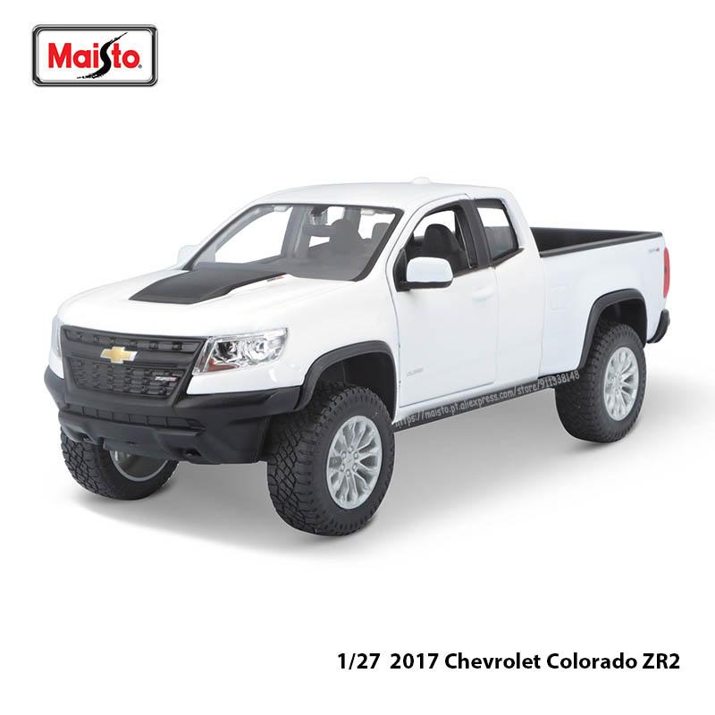 Maisto 1:27 2017 Chevrolet Colorado ZR2 Highly-detailed die-cast precision Alloy car model collection gift