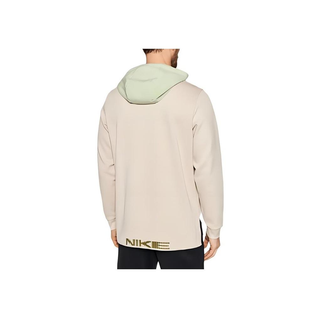 Nike Dri-Fit Solid Knit Pullover Training Hoodie Men Hoodies Off-White DD1972-141