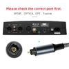 Cablecc USB2.0-A to Optical Audio Cable, USB A Male to Toslink Female Digital Optical Audio Cable (for LaptopDesktop, 20cm)