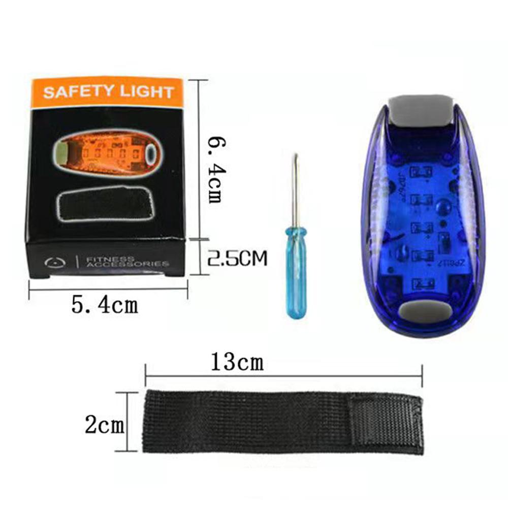 3pcs LED Safety Light Taillights for Canoeing Fishing Bike 3 Types Flashing Mode