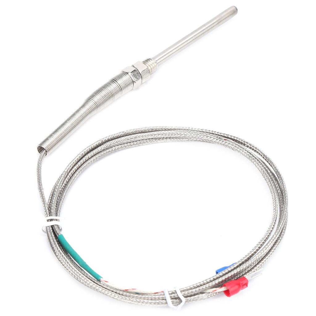 5x70mm KType Termopara Czujnik Temperatury Sonda Ze Stali Nierdzewnej Gwint M8