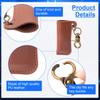Retro Pu Leather Lighter Case Shell Protection Case Keychain Lighters Sleeve Cover Leather Case