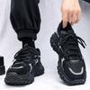 Low-Top Breathable Running Sports Shoes for Men Athletic Thick Platform Shoe In Promotion Cheap Liquidation Man Casual Sneaker