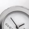 GUCCI G Charm Bracelet Watch Watches 107 White shellDial Stainless Steel Quartz Analog display Women Used