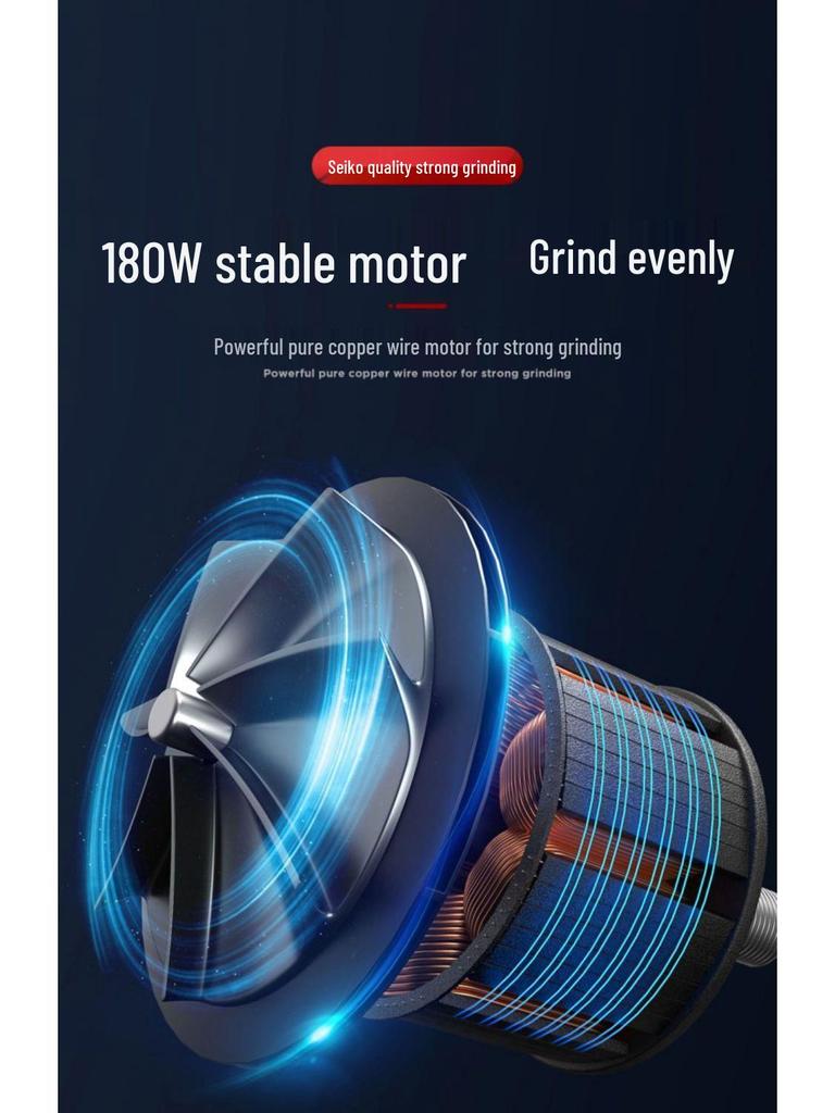 Elektrische Kaffeebohnen- und Kaffeepulver-Mühle für den Haushalts-Filterkaffee