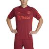 adidas Manchester United Soccer Jerseys Men's Dark Red Moderate Straight Fit IA7245