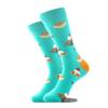 Happy Design Ctue Funny Socks Men Animals Food Pattern Sokken  Divertidos Jacquard Calcetines Unisex Hip Hop Skateboard Sox