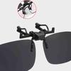 Yellow Clip On Sunglasses Polarized Night Vision Driving Glasses Anti Glare Uv400 Eyewear For Prescription Lens Men Women Use