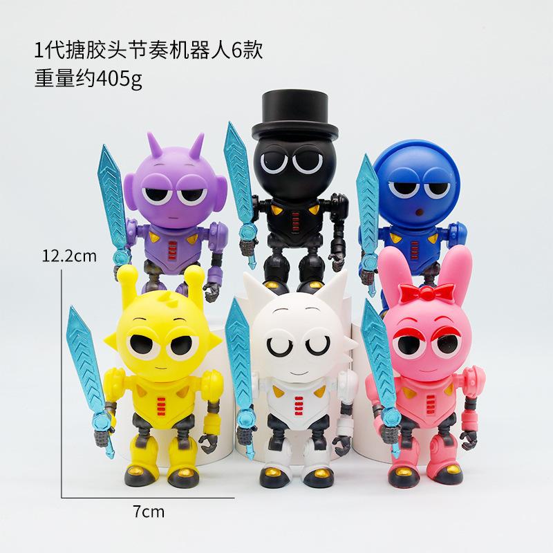 Sprunki Figures Toys Wenda Simon Model Figure Ornaments Sprunki Figure Action Model Toy for Kids Birthday Gifts