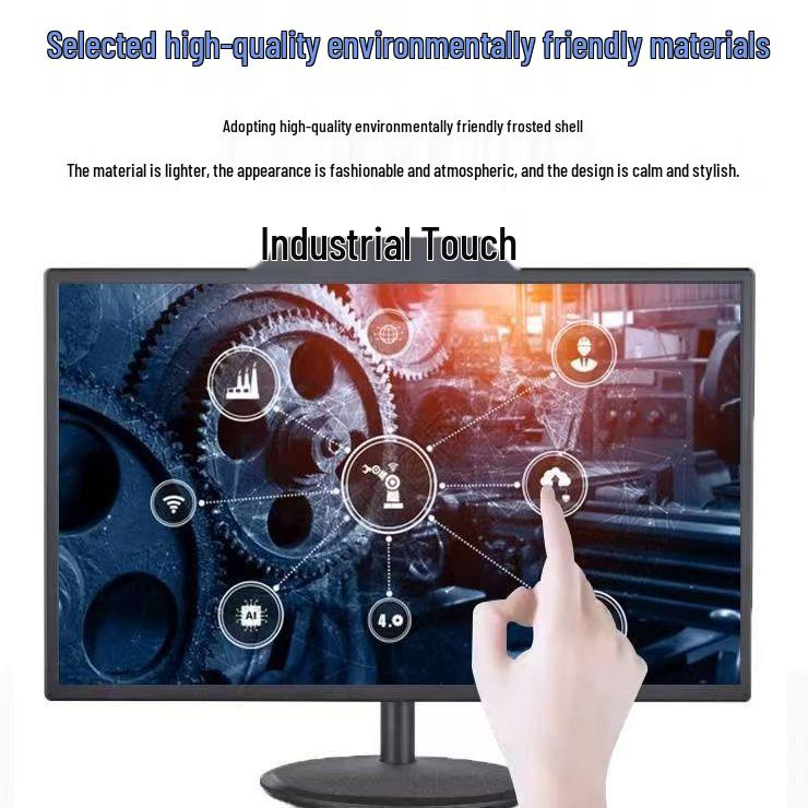 High-End Touch Display for Newbie & Professional Use: Ideal for Cashier, Ordering, Education, Office, and Industrial Applications