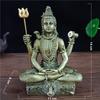 Jadefarbene Shiva Statue Hindu Ganesha Vishnu Buddha Figur Skulptur Raum Büro Haus Dekoration Indien Gott Feng Shui Handwerk
