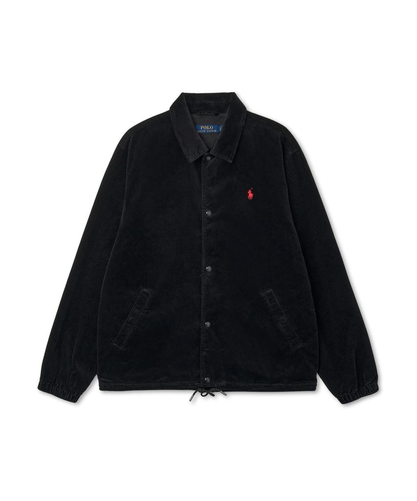 Polo Ralph Lauren Corduroy Coach Jacket - Black