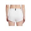 Nike Dri-FIT ADV Logo Print Side Split Fitness Shorts Women Shorts White CZ9399-100
