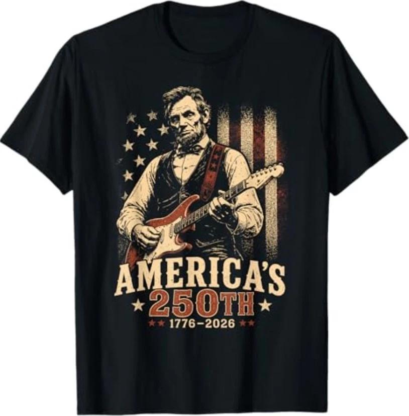 250 Anniversary USA 4th of July Patriotic Men 250 American T-Shirt XL