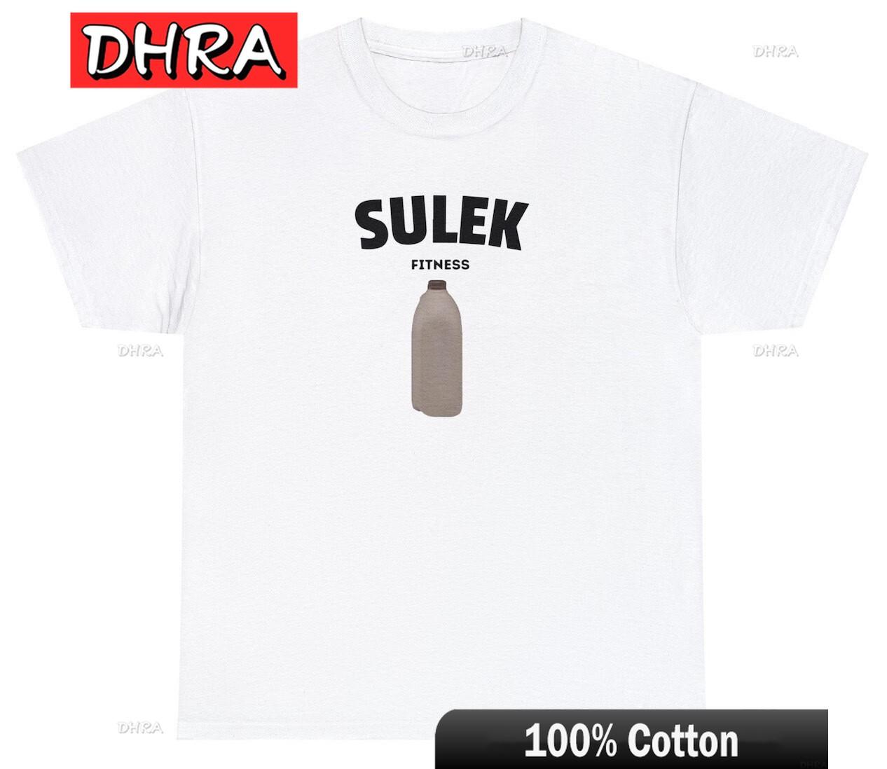 Sulek Fitness T Shirt Funny Sam Sulek Chocolate Milk Gym Bulk Meme Humor Tee Abstract Urban Funny Tee Vintage Unique TShirts S