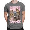 professional yapper funny meme Funny Graphic 100 Cotton TShirt Meme Tops Tees For Unisex